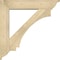 Ekena Millwork Imperial Traditional Rough Sawn Bracket w/ Offset Brace, Douglas Fir, 8"W x 40"D x 40"H BKT0806X40X40IMP01RDF - alternate 2